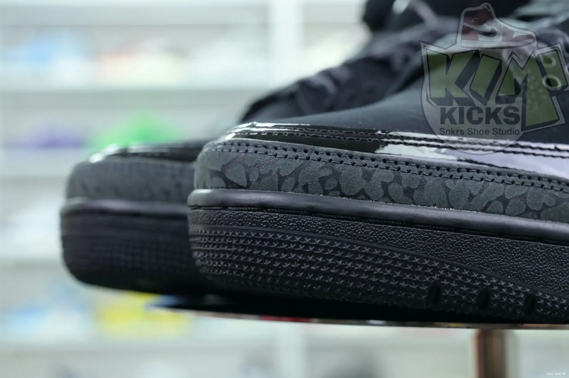 Jordan3“Black Air Jordan Cat” Kimikick 0530